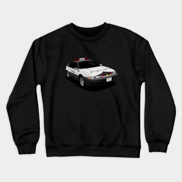 Subaru SVX Crewneck Sweatshirt by TheArchitectsGarage